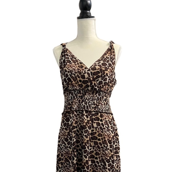 BCBG MAXAZRIA SLEEVELESS DRESS FULLY LINED SIZE LARGE - Picture 4 of 10